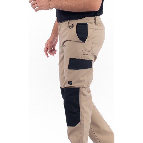 Παντελόνι Εργασίας Canvas Axon Μπεζ