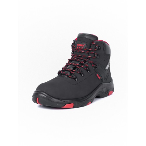 Αδιάβροχο Μποτάκι Εργασίας Power 02 SRC Χωρίς Σίδερο Axon Μαύρο