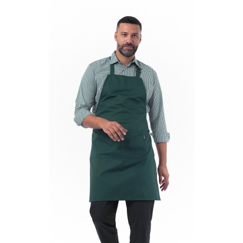 Ποδιά λαιμού Σερβιτόρου Service (67cmX85cm) Κυπαρισσί Axon