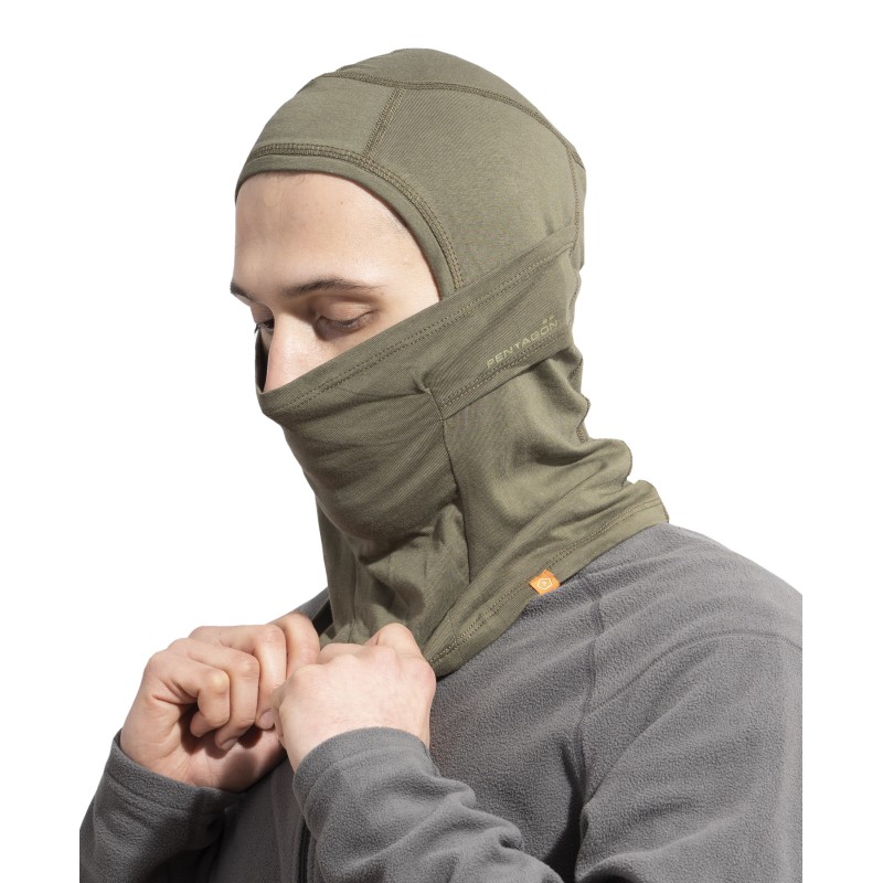 Κουκούλα Balaclava Kryptis Ninja Pentagon Χακί