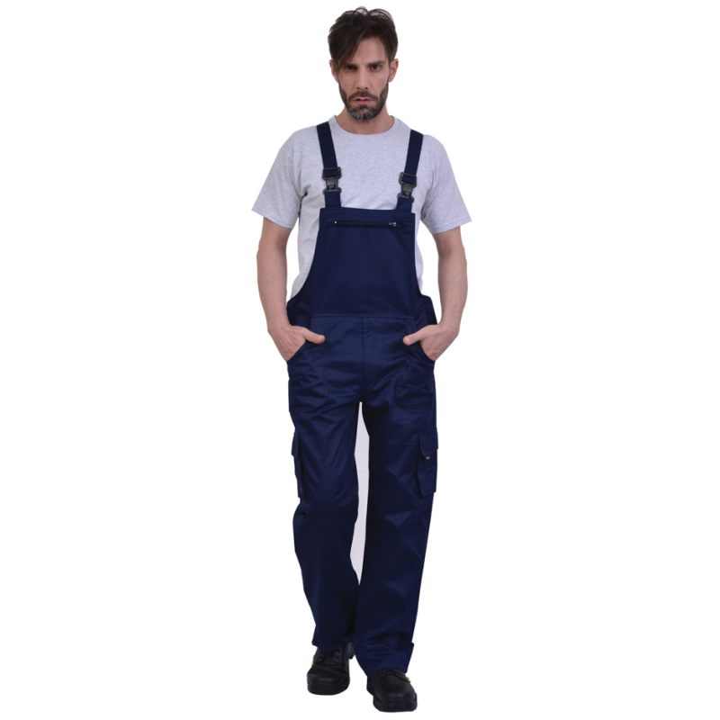 Φόρμα Εργασίας με Τιράντες Velcro Ergoline Μπλε