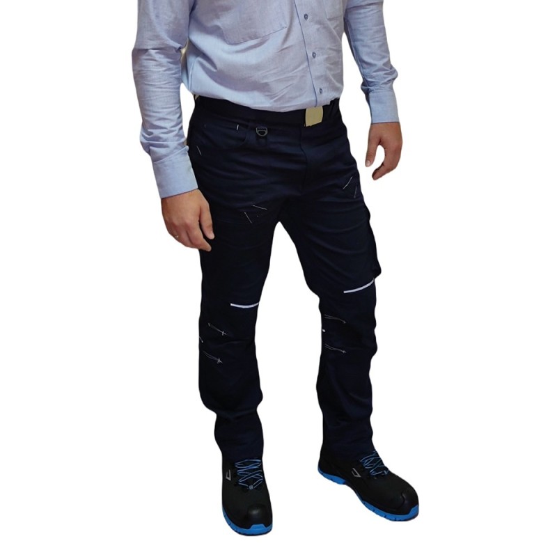 Παντελόνι Εργασίας Stretch shark Ergo Μπλε