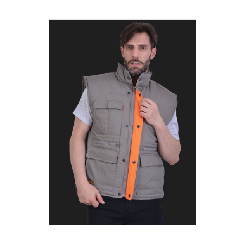 Γιλέκo Εργασίας ψύχoυς BD Ergo Γκρι