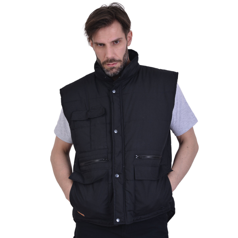 Γιλέκo Εργασίας ψύχoυς BD Ergo Μαυρο