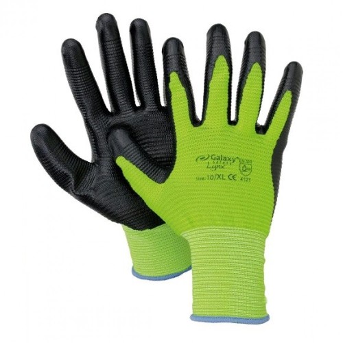 Γάντια Εργασίας Νιτριλίου Lynx Galaxy Πράσινο