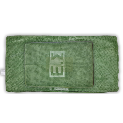 Πετσέτα Προσώπου Στρατού ΕΣ Microfiber Διάτρητη Fleece 100X50 mm Alpin Χακί