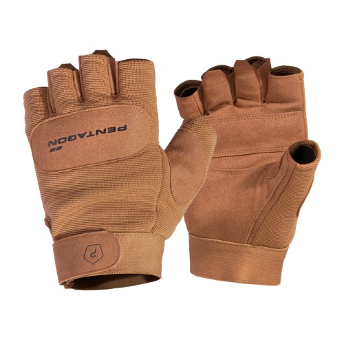 Γάντια επιχειρησιακά Duty Mechanic 1/2 Κομμένα Gloves Pentagon Μπεζ