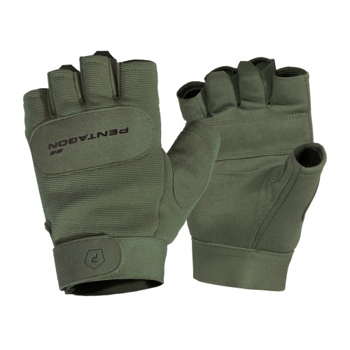 Γάντια επιχειρησιακά Duty Mechanic 1/2 Κομμένα Gloves Pentagon Χακι