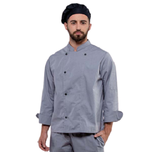 Σακάκι Chef Μακρυμάνικο Classic Chef Unisex Γκρι Axon
