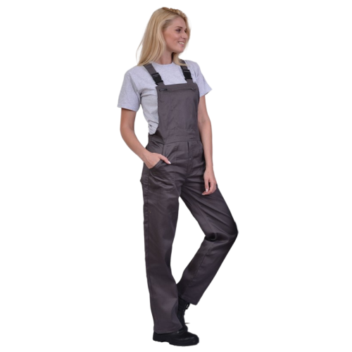 Φόρμα Εργασίας με Τιράντες Pkd Ergoline Γκρι