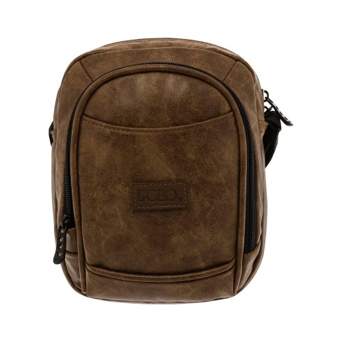 Τσαντάκι ώμου Vertigo Polo Καφέ