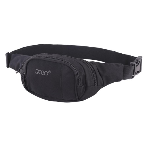 Τσαντάκι μέσης Simple Polo Μαυρο