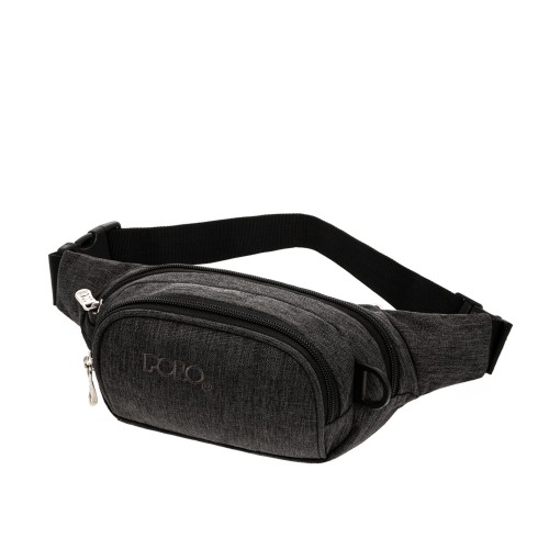 Τσαντάκι μέσης Simple Polo Ανθρακι