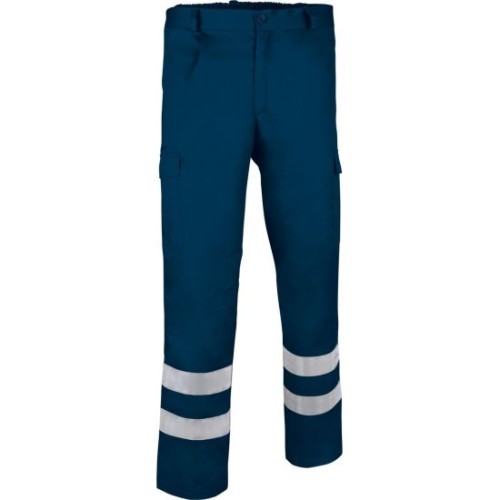 Παντελόνι εργασίας Classic Axon με 2 Ανακλαστικές ταινίες Μπλε