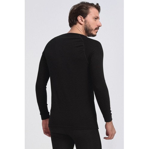 Ισοθερμική μπλούζα με Μακρύ Μανίκι Μαυρο Namaldi