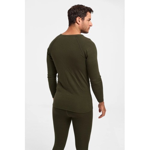 Ισοθερμική μπλούζα με Μακρύ Μανίκι Χακί Namaldi