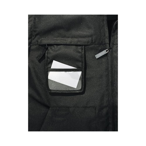 Μπουφάν Εργασίας Ψύχους με Επένδυση Fleece Reno Delta Plus Μαύρο