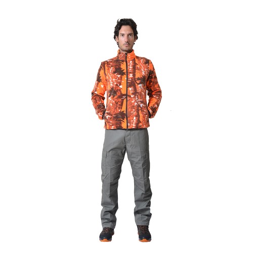 Ζακέτα Flecce Ιέραξ Πορτοκαλί Παραλλαγή