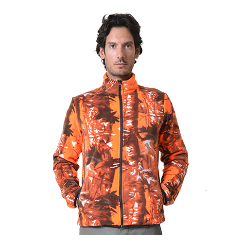 Ζακέτα Flecce Ιέραξ Πορτοκαλί Παραλλαγή