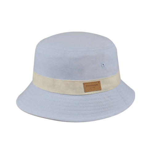 Καπέλο κώνος σε μοντέρνο σχέδιο με διχρωμία  Stamion Σιελ