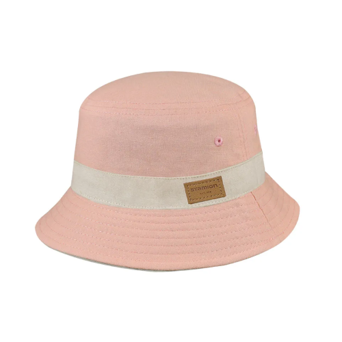 Καπέλο κώνος σε μοντέρνο σχέδιο με διχρωμία  Stamion Ρόζ