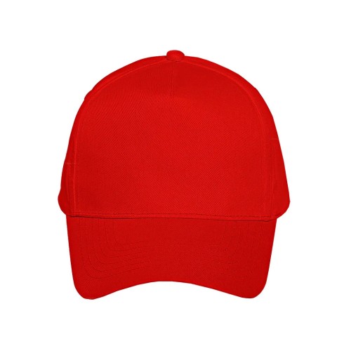 Καπέλο τζόκεϋ χωρίς ραφές από 100% βαμβακερό ύφασμα Stamion Κόκκινο