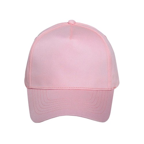 Καπέλο τζόκεϋ χωρίς ραφές από 100% βαμβακερό ύφασμα Stamion Ρόζ