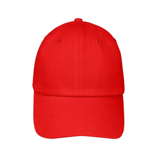 Καπέλο τζόκεϋ Unisex από 100% βαμβακερό ύφασμα Stamion Κόκκινο