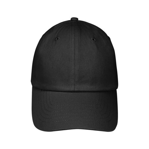 Καπέλο τζόκεϋ Unisex από 100% βαμβακερό ύφασμα Stamion Μάυρο