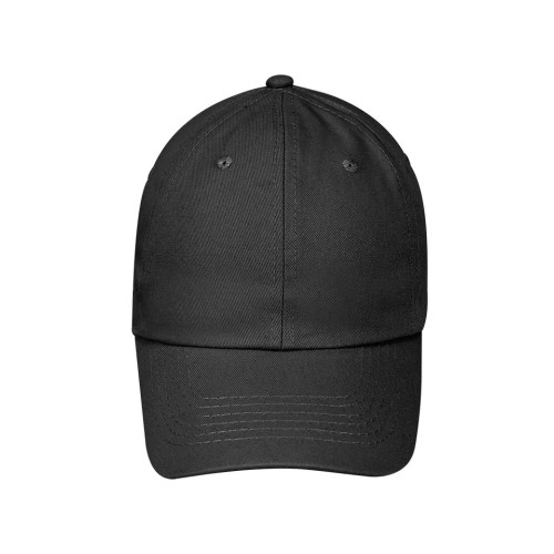 Καπέλο τζόκεϋ Unisex από 100% βαμβακερό ύφασμα Stamion Μάυρο