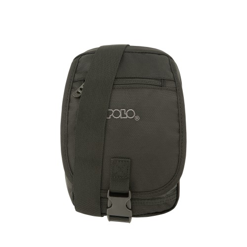 Τσαντάκι ώμου Shoulder Vertical M 2 lt Polo Μαύρο
