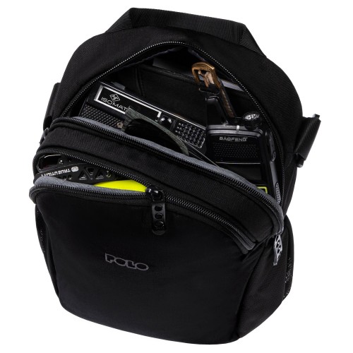 Τσαντάκι ώμου Rober Rfid 5 lt Polo Μαύρο