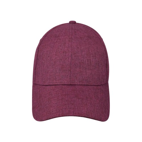 Καπέλο  jockey  συνθετικό ύφασμα με λεία όψη Stamion Μπορντό