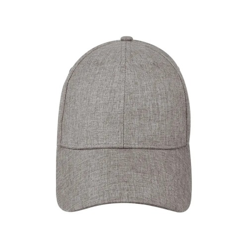 Καπέλο  jockey  συνθετικό ύφασμα με λεία όψη Stamion Γκρί
