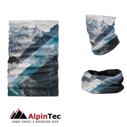 Μαντήλι λαιμού πολλαπλών χρήσεων Life Coolmax Uv Hielo Alpintec Γκρί