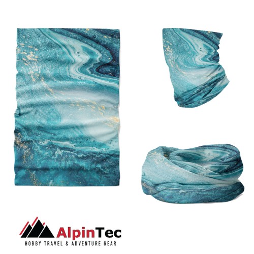 Μαντήλι λαιμού πολλαπλών χρήσεων Life Coolmax Uv Rio Alpintec Τυρκουάζ