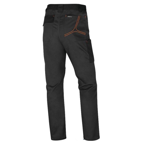 Παντελόνι Εργασίας ελαστικό MACH2 M2PA3 STR Delta Plus Ανθρακί -Πορτοκαλί