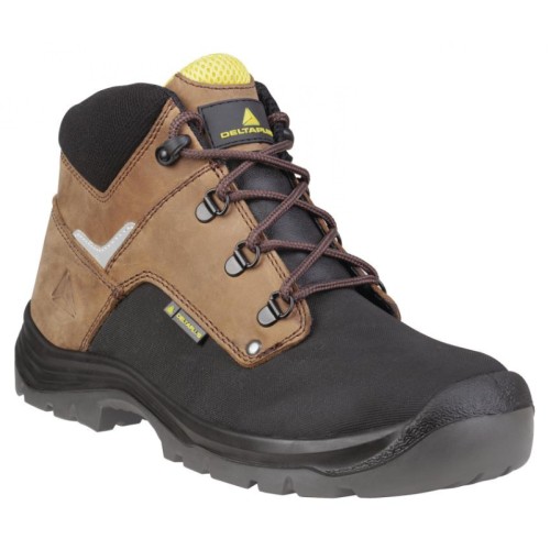 Αδιάβροχο Μποτάκι Ασφαλείας Gobi S3 SRC Delta Plus Μπέζ - Μάυρο