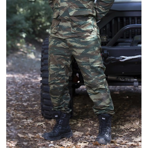 Στρατιωτικό Παντελόνι BDU Ελληνικής Παραλλαγής RipStop 80%Cotton