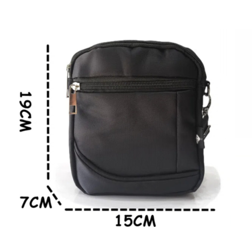 Τσαντάκι ζώνης -  Ώμου Or&Mi 036 Μάυρο