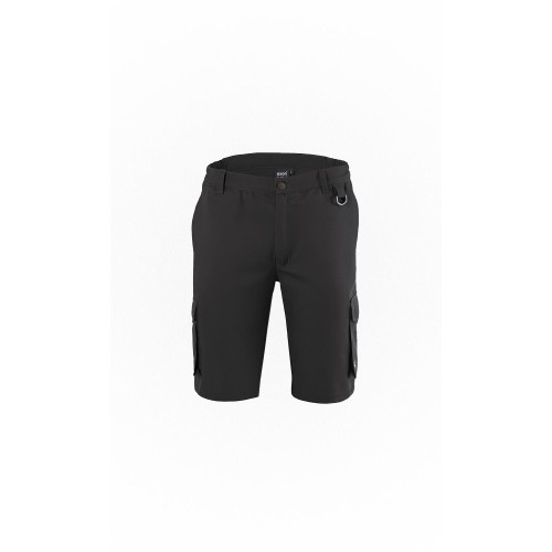 Βερμούδα Εργασίας Classic Axon Μάυρο