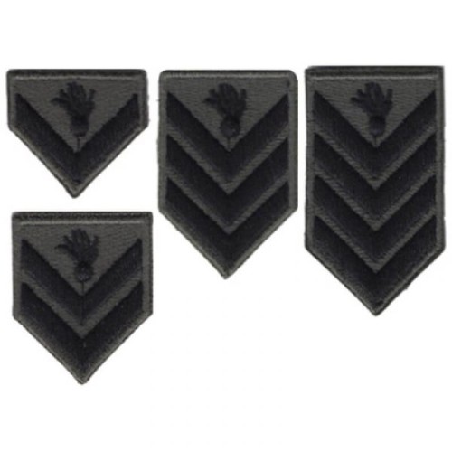 βαθμοί πέτου ΕΜΘ ΕΠΟΠ Υπαξιωματικών χαμηλής ορατότητας με Velcro