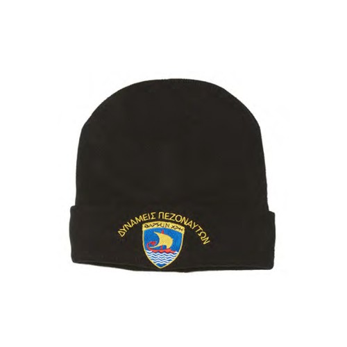 Σκούφος Κέντημα  Δυνάμεις πεζοναυτών με επένδυση Μαύρο