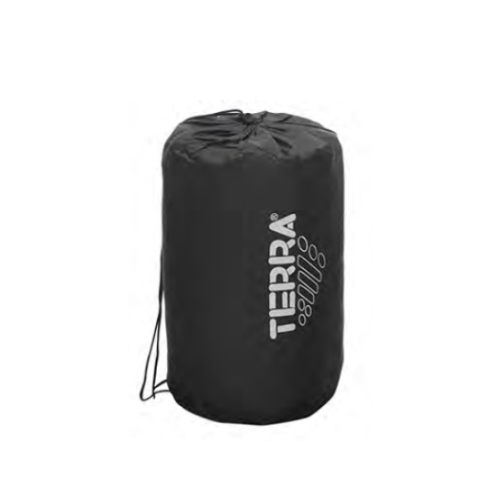 Υπνόσακος Terra 400 χειμερινός -10 βαθμούς 220×75 cm με μαξιλάρι Μάυρο