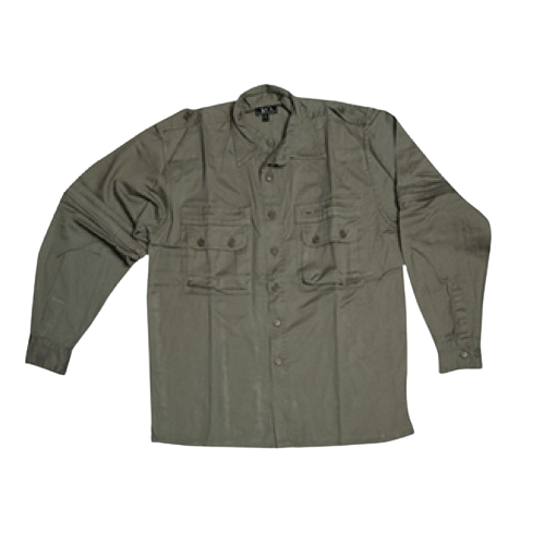 Πουκάμισο Κυνηγίου βαμβακερό με Αποσπώμενα Μανίκια VA  Χακί