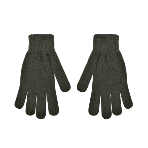 Ανδρικά γάντια Ελαστικά  πλεκτά Stamion - Λαδί