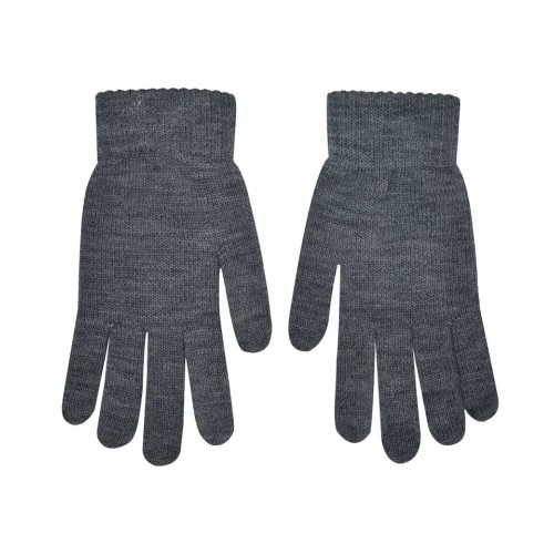 Ανδρικά γάντια με χνούδι Ελαστικά  πλεκτά Stamion - Γκρί