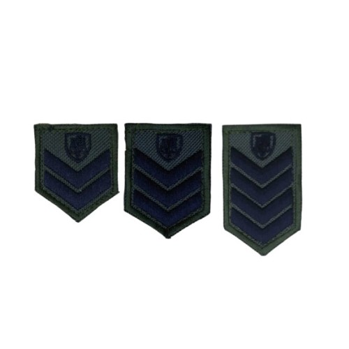 Σήματα Βαθμοί Πέτου Αστυνομίας Υπαξιωματικών Χαμηλής οράσεως Ανακριτικός  με Velcro