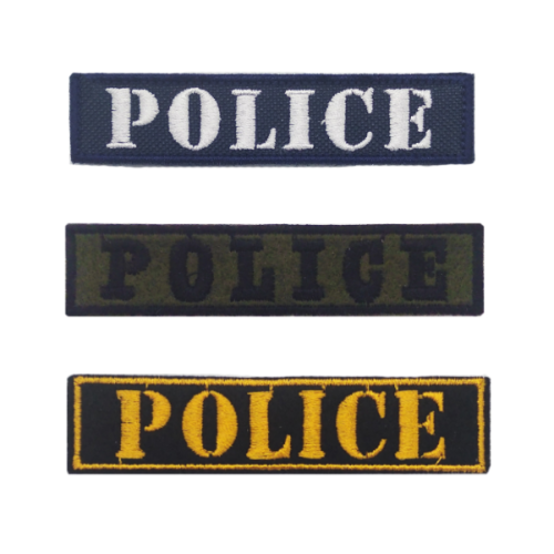 Σήματα Στήθους Police 3 Χρώματα με Velcro
