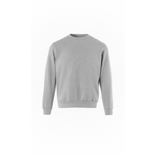 Μπλούζα φούτερ 280 Gsm Λάστιχο στη μέση και στα μανίκια Hiver Axon Γκρι